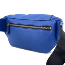 Load image into Gallery viewer, BURBERRY Crossbody Bag Blue Leather
