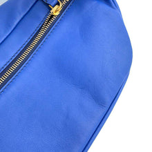 Load image into Gallery viewer, BURBERRY Crossbody Bag Blue Leather
