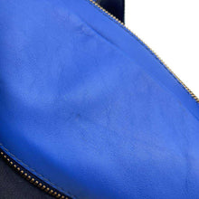 Load image into Gallery viewer, BURBERRY Crossbody Bag Blue Leather
