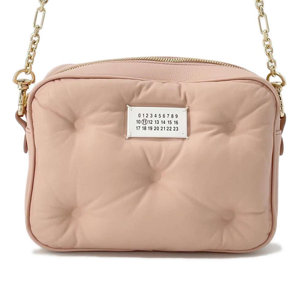 Maison Margiela Maison Margiela Glam Slam ChainShoulder Bag PinkS56WG0106 Leather