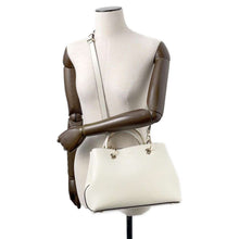 Load image into Gallery viewer, JIMMY CHOO 2WAYHandbag White Leather
