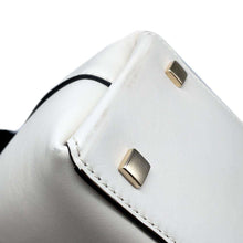 将图像加载到图库查看器中，JIMMY CHOO 2WAYHandbag White Leather
