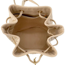 Load image into Gallery viewer, CELINE CBag Charm Backpack Beige188373 Leather Size Small
