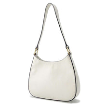 将图像加载到图库查看器中，MIUMIU Madras Shoulder Bag White5BC105 Leather
