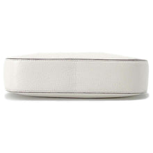 将图像加载到图库查看器中，MIUMIU Madras Shoulder Bag White5BC105 Leather
