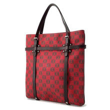 Load image into Gallery viewer, LOEWE Anagram Tote Bag Red/Brown Leather
