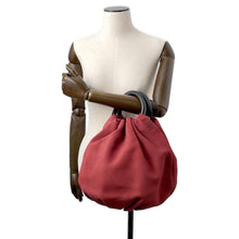 Load image into Gallery viewer, LOEWE Bounce 2WAY Handbag Red suede
