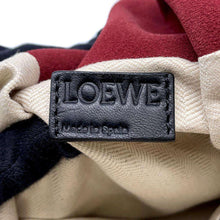 将图像加载到图库查看器中，LOEWE Bounce 2WAY Handbag Red suede
