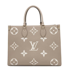 Load image into Gallery viewer, LOUIS VUITTON Onthego Tourterelle/ClaimM45494 Monogram Empreinte Leather Size MM
