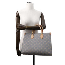 将图像加载到图库查看器中，LOUIS VUITTON Onthego Trianon GreyM12415 Monogram Size MM
