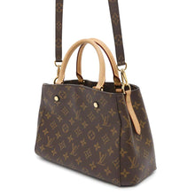 将图像加载到图库查看器中，LOUIS VUITTON Montaigne BordeauxM41055 Monogram Size BB
