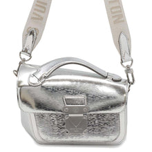 Load image into Gallery viewer, LOUIS VUITTON Monceau Distorted Shoulder Bag SilverM23103 Leather
