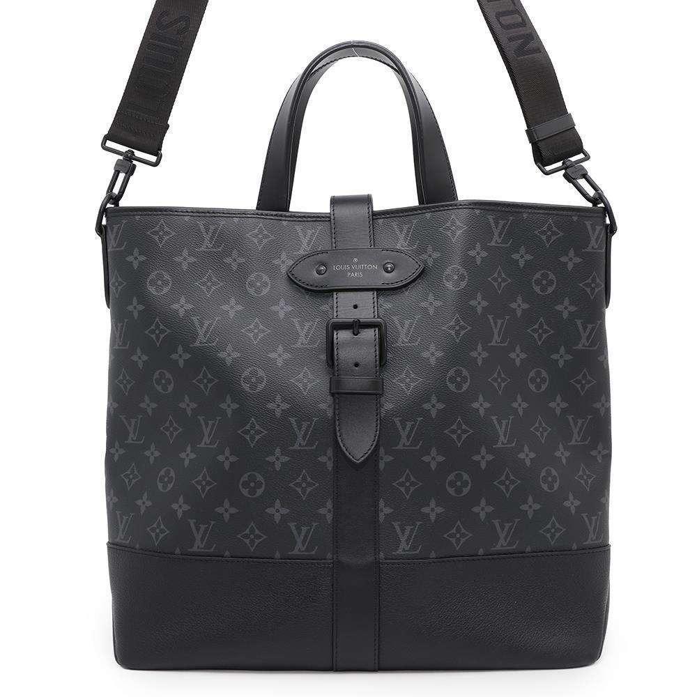 LOUIS VUITTON Saumur tote NoirM45914 Monogram Eclipse