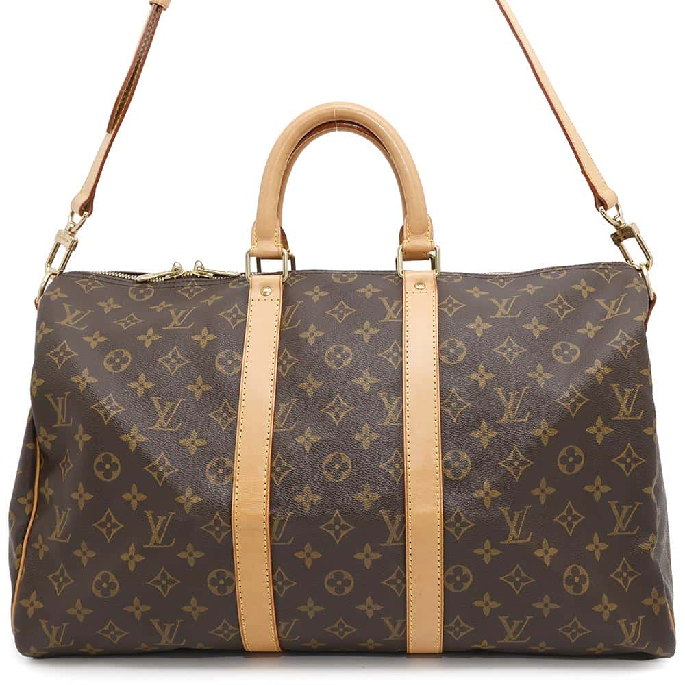 LOUIS VUITTON Keepall Bandouliere BrownM41418 Monogram Size 45