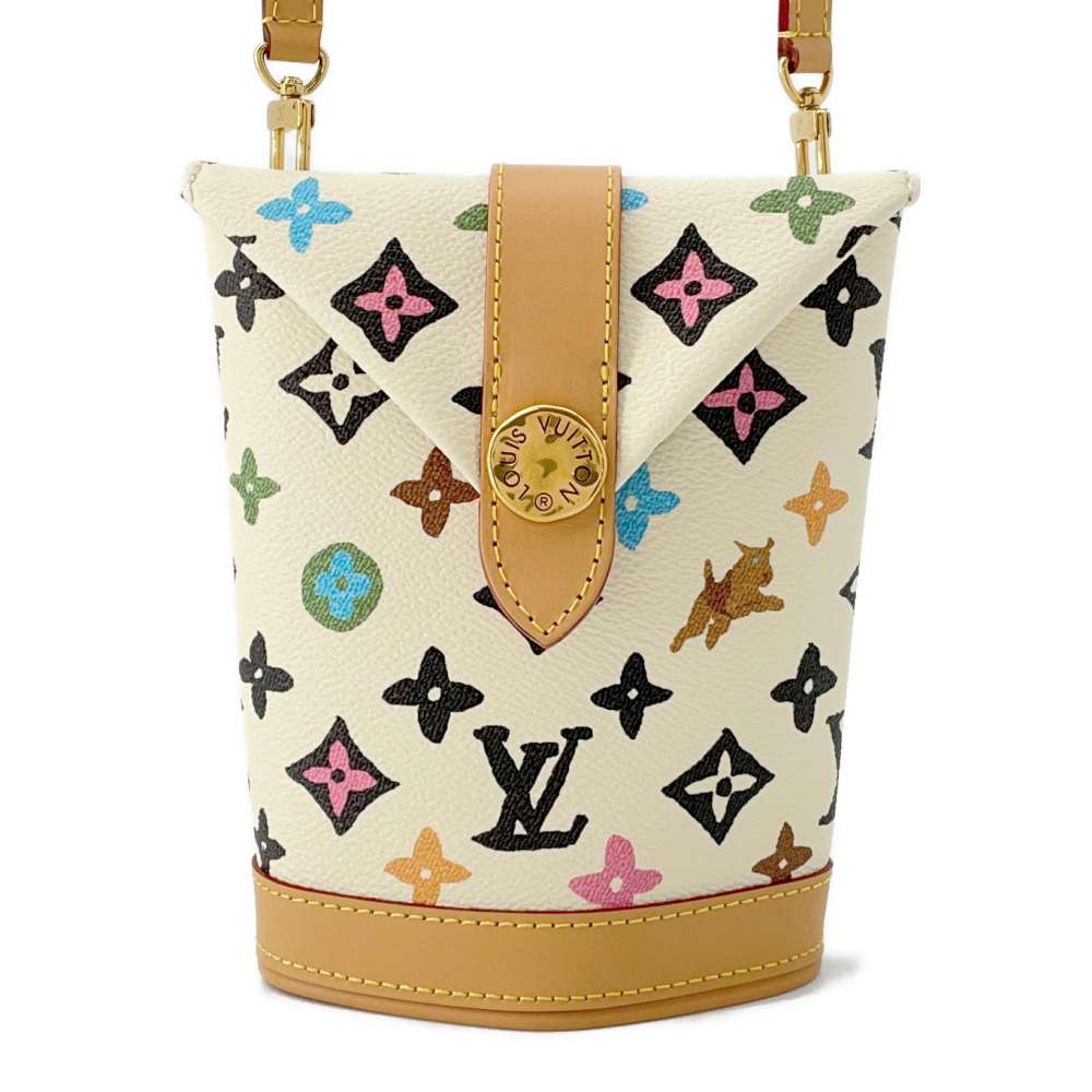 LOUIS VUITTON Envelope Pouch VanillaM83343 Monogram・Craggy