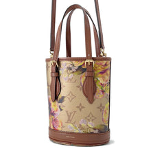 Load image into Gallery viewer, LOUIS VUITTON Nano bucket MetalicGoldM81724 Monogram・Flora Le LV Garden Size Nano
