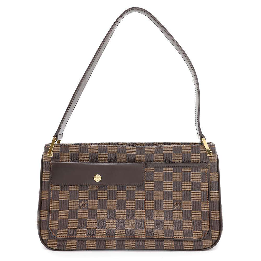 LOUIS VUITTON Aubagne RedN51129 Damier Ebene Canvas