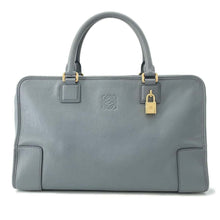 将图像加载到图库查看器中，LOEWE Amazonas Gray Leather Size 36
