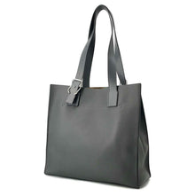 将图像加载到图库查看器中，LOEWE Buckle tote Gray335.28.Z62 Leather
