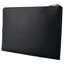 将图像加载到图库查看器中，SAINT LAURENT PARIS Zip tablet sleeve Black397294 Leather
