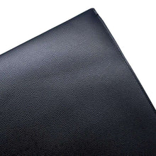 将图像加载到图库查看器中，SAINT LAURENT PARIS Zip tablet sleeve Black397294 Leather
