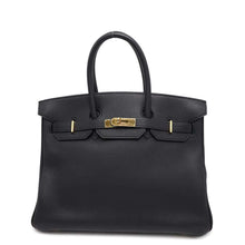 将图像加载到图库查看器中，HERMES Birkin Black Togo Leather Size 35
