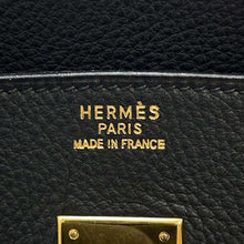 将图像加载到图库查看器中，HERMES Birkin Black Togo Leather Size 35
