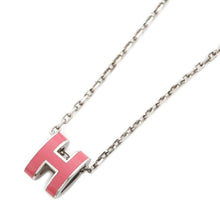 将图像加载到图库查看器中，HERMES Pop Ash Necklace Size Mini Rose Tropical Metal Lacquer
