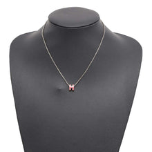 Load image into Gallery viewer, HERMES Pop Ash Necklace Size Mini Rose Tropical Metal Lacquer
