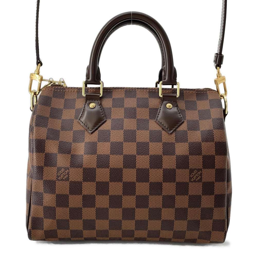 LOUIS VUITTON Speedy Bandouliere RedM41368 Damier Size 25