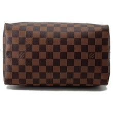 将图像加载到图库查看器中，LOUIS VUITTON Speedy Bandouliere RedM41368 Damier Size 25
