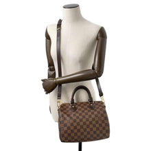 Load image into Gallery viewer, LOUIS VUITTON Speedy Bandouliere RedM41368 Damier Size 25
