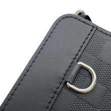 Load image into Gallery viewer, LOUIS VUITTON Stand Pouch BlackN60450 Damier Infini Leather・Leather
