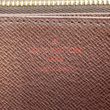 将图像加载到图库查看器中，LOUIS VUITTON Zippy Wallet BrownN41661 Damier ・Ebene
