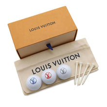 将图像加载到图库查看器中，LOUIS VUITTON Set golf andrews RedGI0297 Monogram Leather
