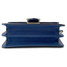 Load image into Gallery viewer, GUCCI Interlocking G ChainShoulder Blue510304 Leather
