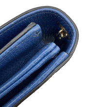 Load image into Gallery viewer, GUCCI Interlocking G ChainShoulder Blue510304 Leather
