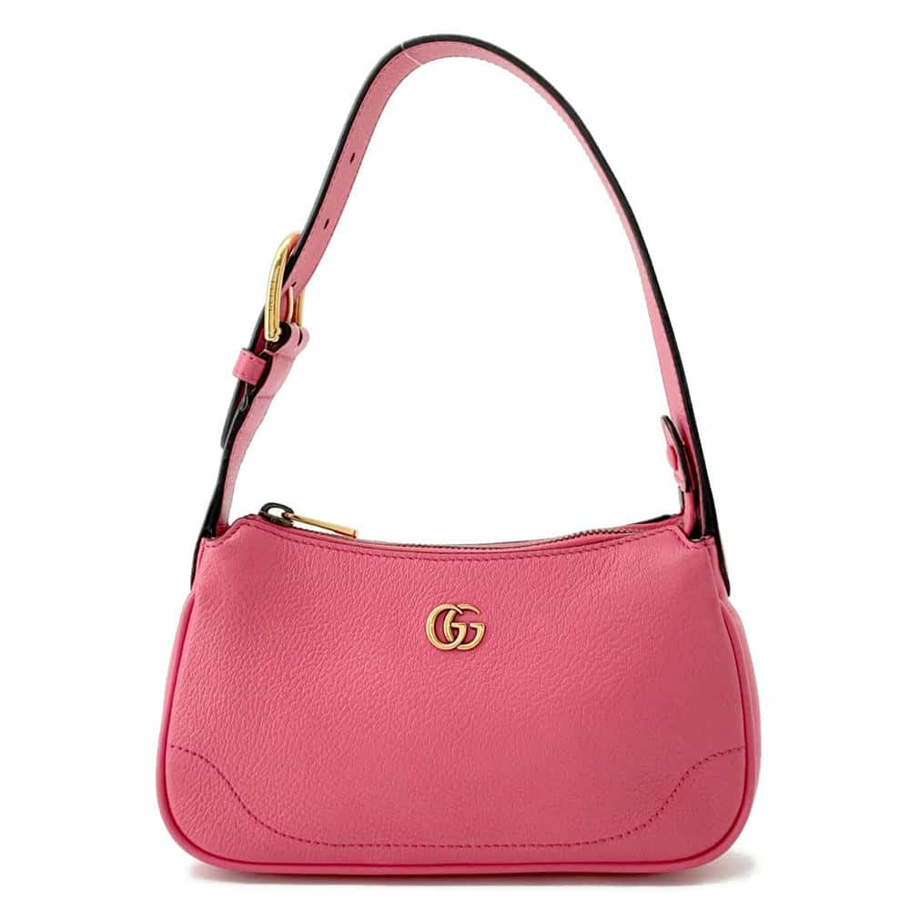 GUCCI GG Marmont Aphrodite Shoulder Pink739076 Leather Size Mini