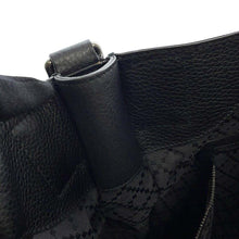 将图像加载到图库查看器中，GUCCI Bamboo Shoulder Black387095 Leather
