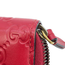 Load image into Gallery viewer, GUCCI Guccissima Cherry Long Wallet Red476049 Leather
