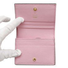 Load image into Gallery viewer, GUCCI Bananya Compact Wallet Pink701009 Leather
