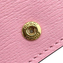 Load image into Gallery viewer, GUCCI Bananya Compact Wallet Pink701009 Leather
