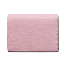 将图像加载到图库查看器中，GUCCI Bananya Compact Wallet Pink701009 Leather
