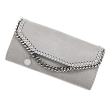 Load image into Gallery viewer, Stella McCartney Falabella Long Wallet Gray391835 Faux leather
