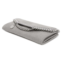 Load image into Gallery viewer, Stella McCartney Falabella Long Wallet Gray391835 Faux leather
