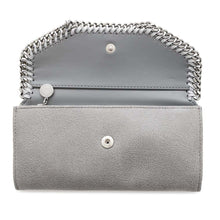 将图像加载到图库查看器中，Stella McCartney Falabella Long Wallet Gray391835 Faux leather
