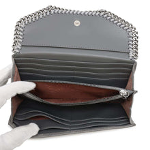 Load image into Gallery viewer, Stella McCartney Falabella Long Wallet Gray391835 Faux leather
