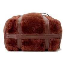 将图像加载到图库查看器中，BALENCIAGA Bazar shopper Brown452458 Fur Leather
