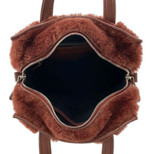 Load image into Gallery viewer, BALENCIAGA Bazar shopper Brown452458 Fur Leather
