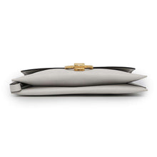 Load image into Gallery viewer, Ferragamo GanciniMetal Clutch Bag Gray21H770 Leather
